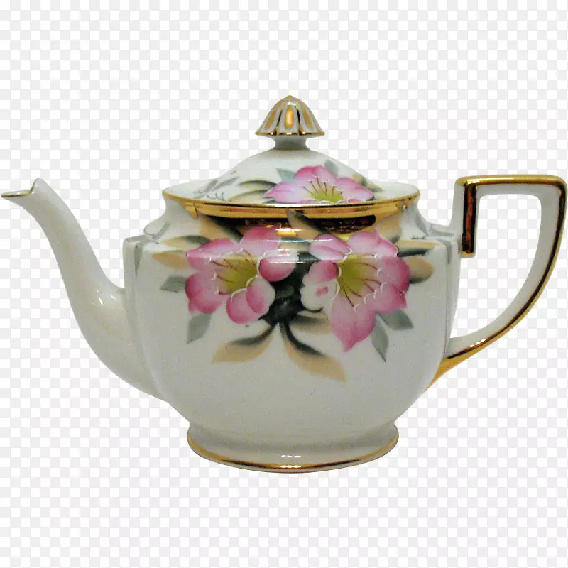 瓷古董茶壶餐具壶手绘茶壶