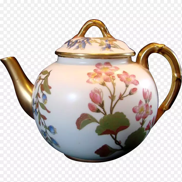 茶壶瓷陶器手绘茶壶