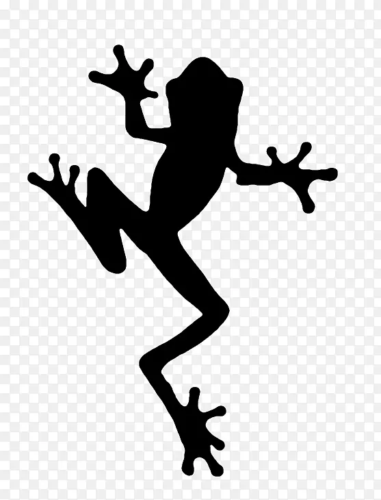 青蛙剪贴画-跳跃
