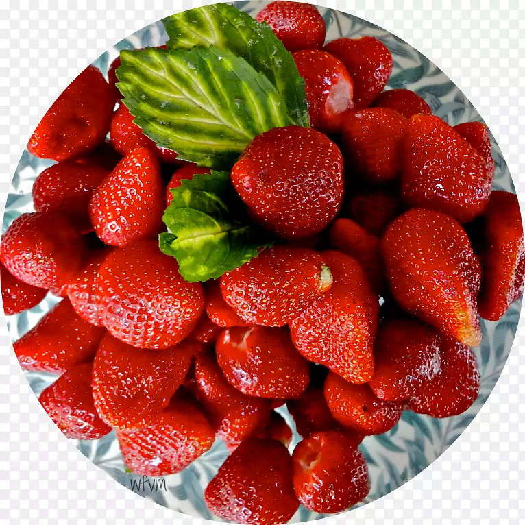 草莓天然食品装饰超级食品生肉菜