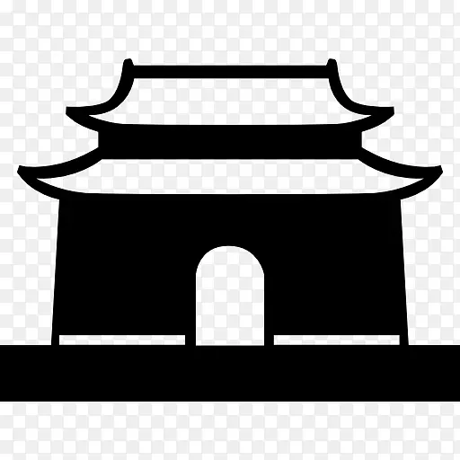 紫禁城电脑图标明墓剪贴画.北京