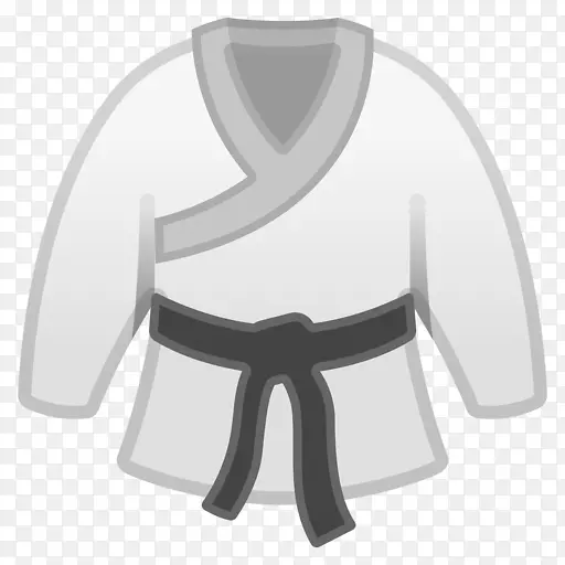 表情符号武术运动柔道-和服