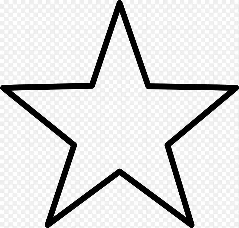 艺术文化中的五角星多边形-星点