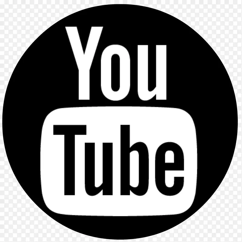 youtube计算机图标标志-颜色飞溅
