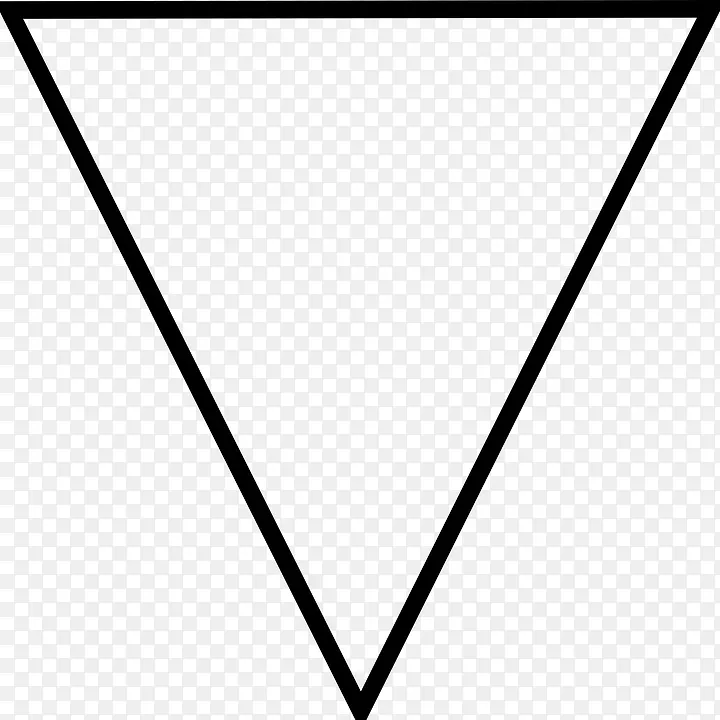 彭罗斯三角形剪贴画.倒三角形