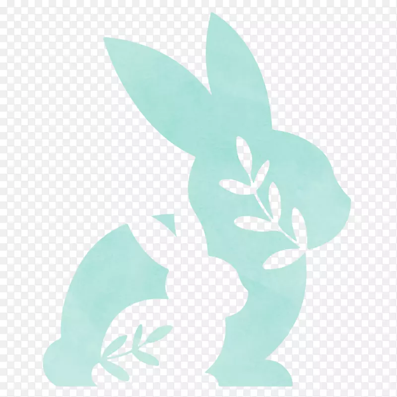 绿松石兔