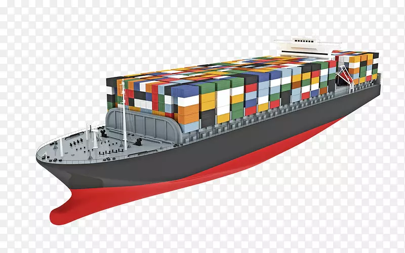 货轮货运集装箱船多式联运集装箱-进口