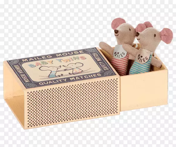 电脑鼠标儿童邮件北美公司兔子条纹爱情礼盒