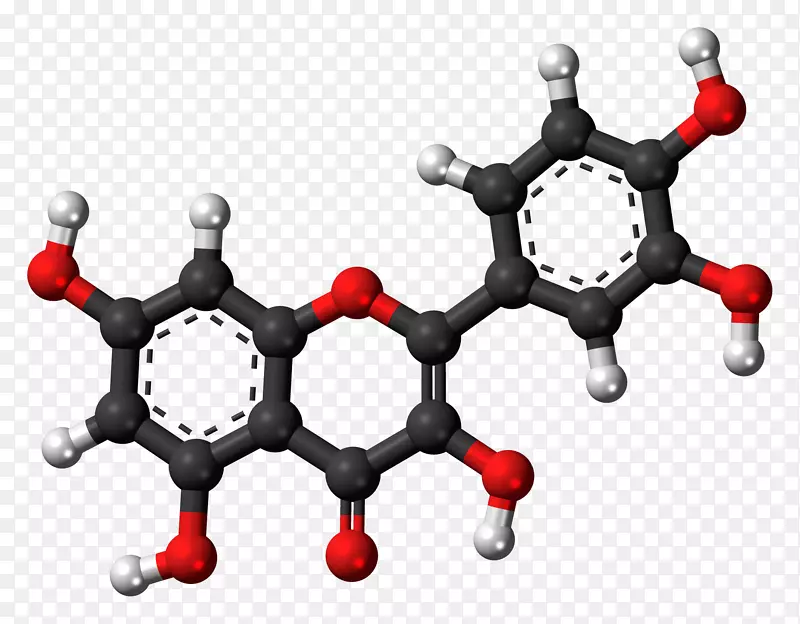 槲皮素分子黄酮类桑黄素黄酮醇所需成分