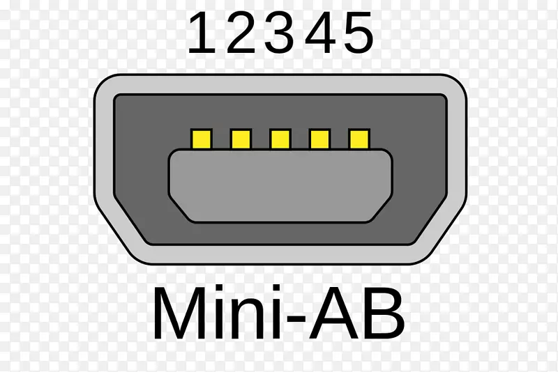 微型usb电池充电器微型usb电连接器.插座