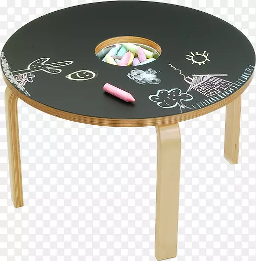 桌子、黑板、纸、儿童家具.玻璃器皿和碗