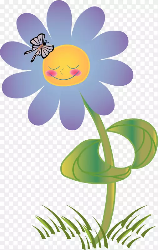 微笑皇室-免费剪贴画-洒花送上祝福