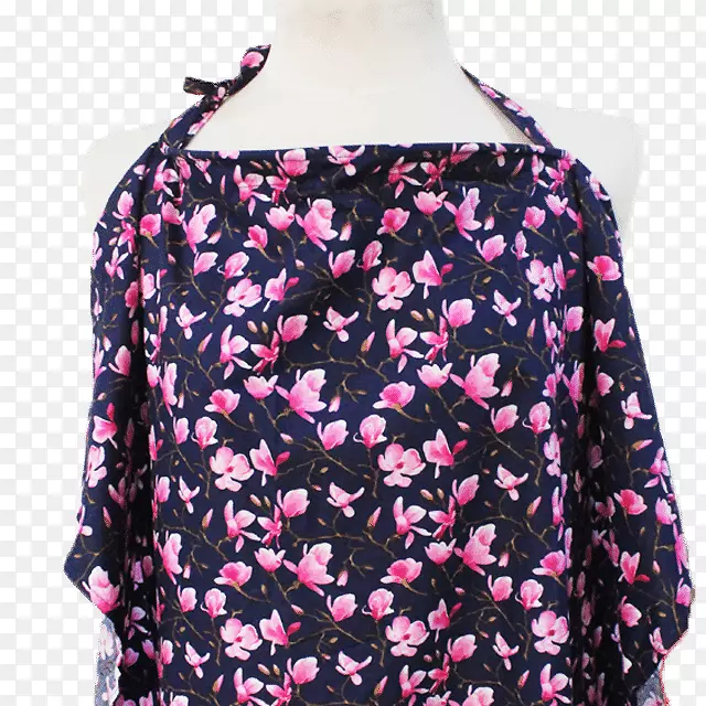 手帕纺织袖肩实验大衣-免费粉红色花扣材料丰富