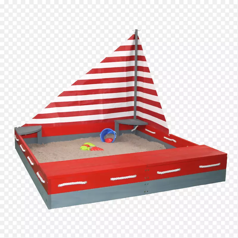 沙箱玩具船水手Maritim-蜡笔风