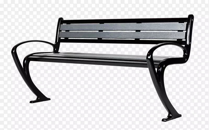 长凳桌公园家具椅-公园长椅