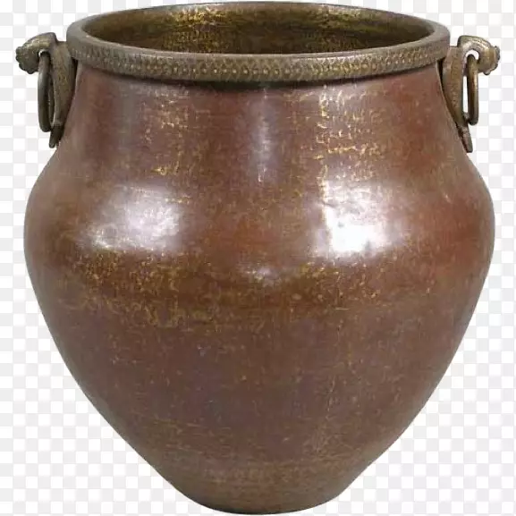 花盆陶瓷浇水罐青铜陶器铜罐