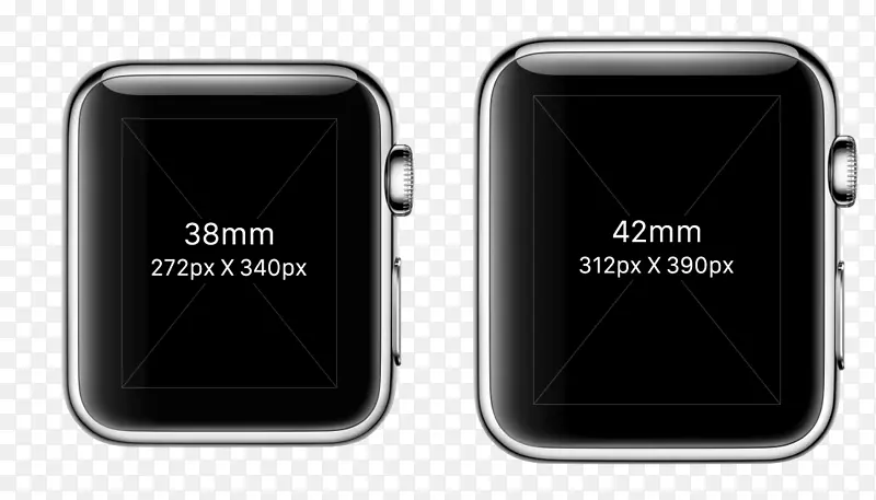 苹果手表系列1智能手表-iphone x bezel