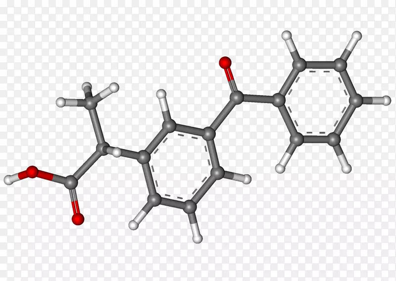酮洛芬化学配方片剂分子药物摩尔棒