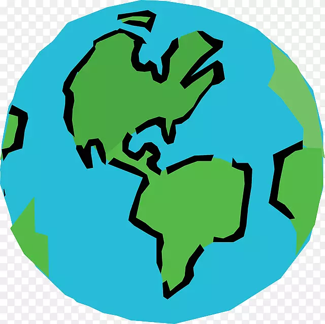地球剪贴画-卡通欧洲