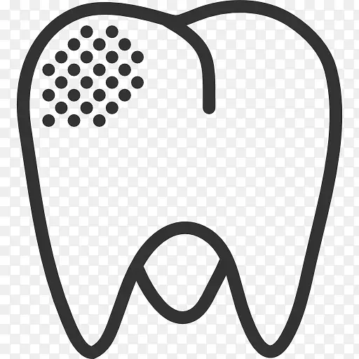 牙科计算机图标人类牙齿磨牙