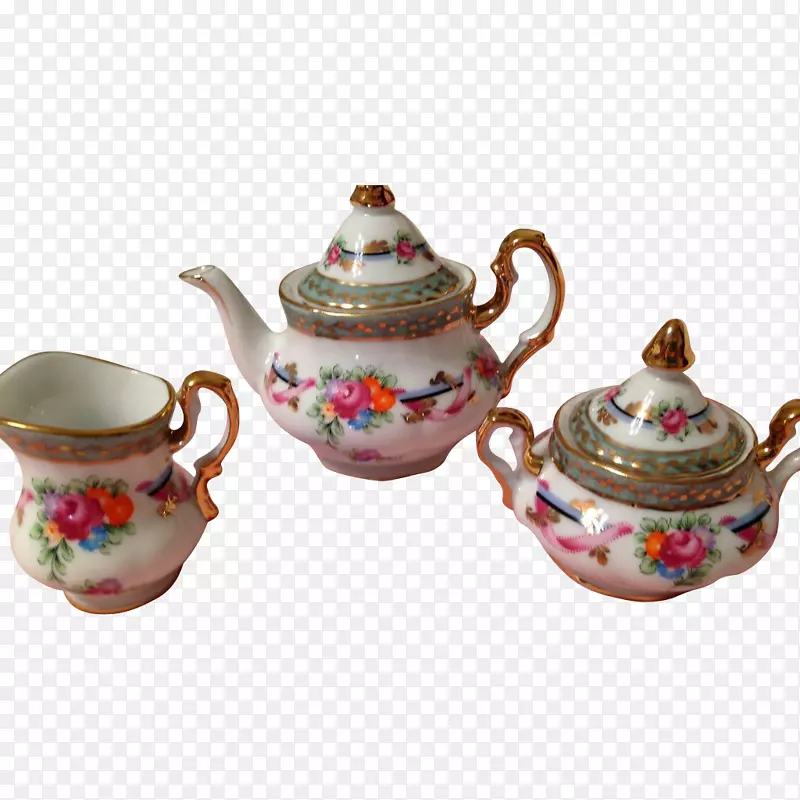 茶托壶瓷茶壶陶器手绘茶杯