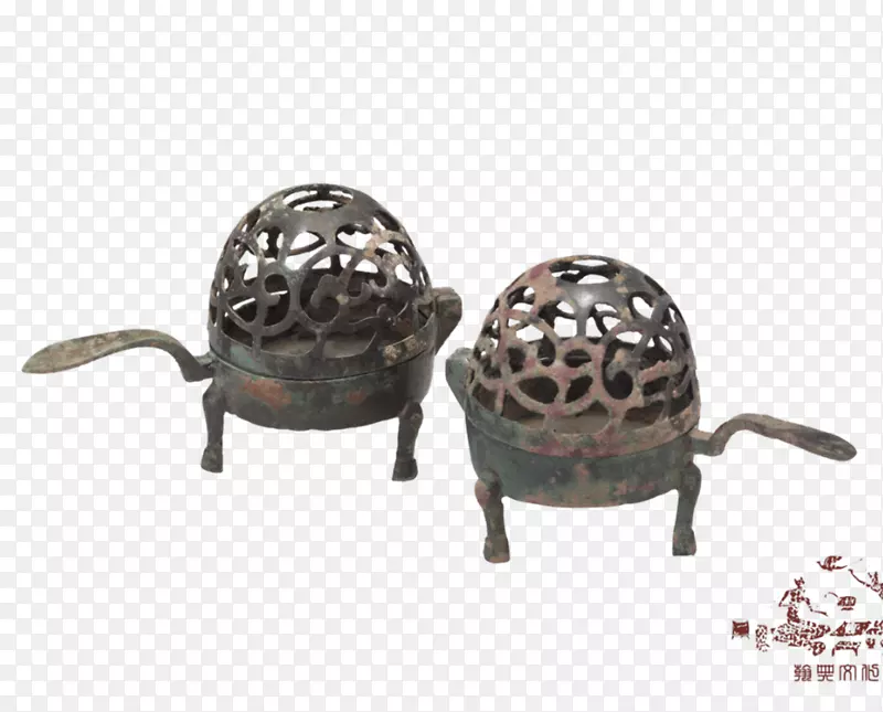 火炉金属汉代青瓷山香炉-真石砚