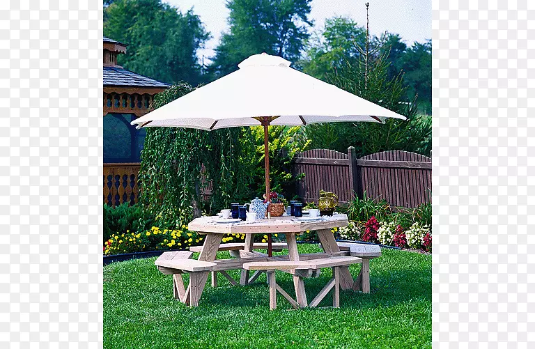 野餐桌花园家具长凳精细做工