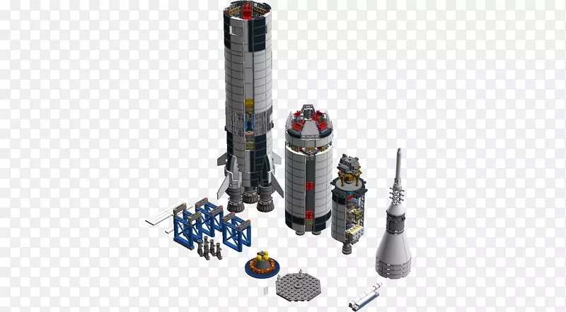 阿波罗计划土星诉乐高创意阿波罗13号玩具斜坡