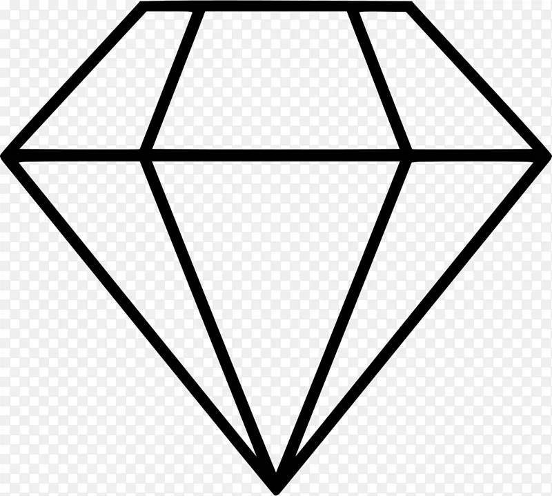 电脑图标钻石摄影.彩色钻石