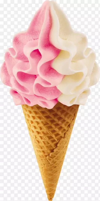 冰淇淋锥巧克力冰淇淋那不勒斯冰淇淋草莓冰淇淋