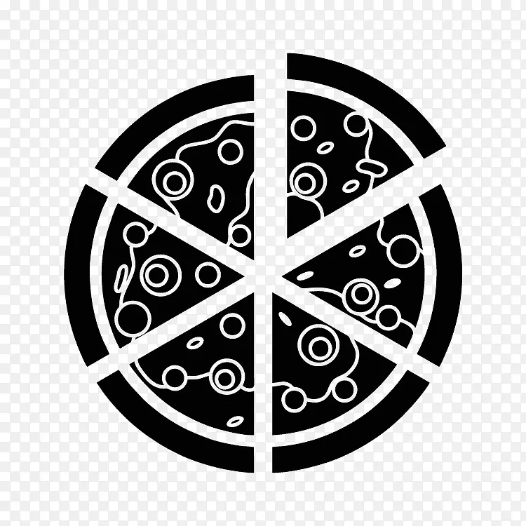 意大利菜比萨饼封装后记-餐饮图标设计模板下载