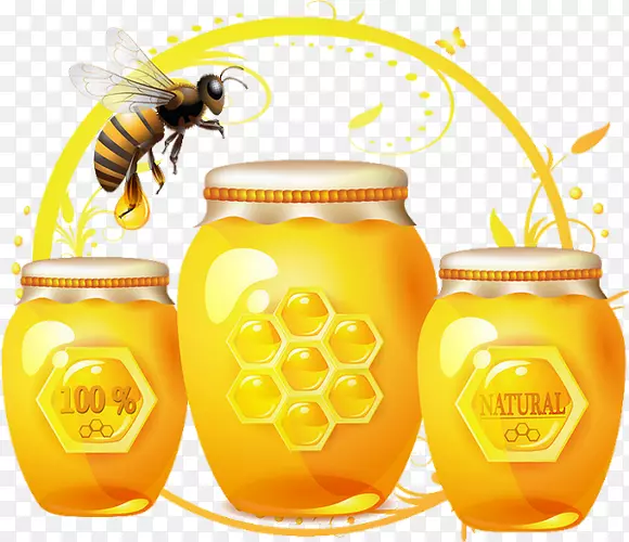 蜜蜂蜂巢-蜂蜜主题