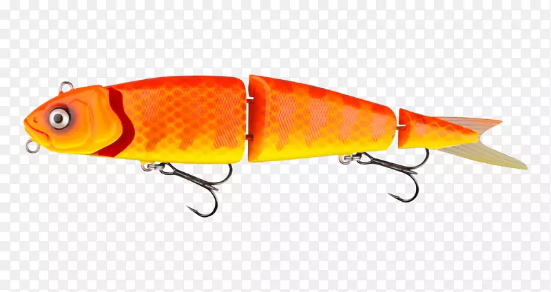 鲈鱼塞式鱼饵和诱饵鱼饵匙诱饵-纤细曲线