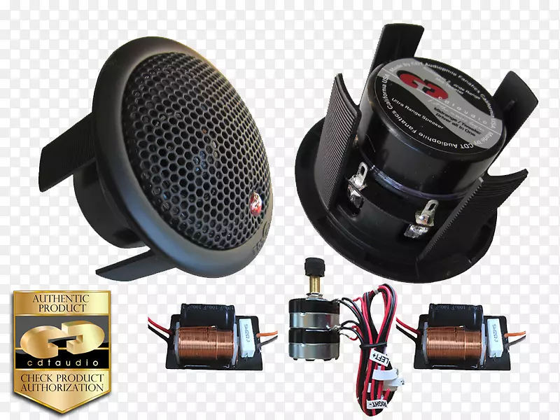 高音器中程扬声器声音扬声器音频交叉立体声环