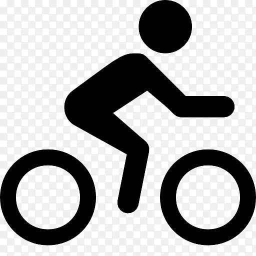 电脑图标自行车运动jslink骑自行车者标志