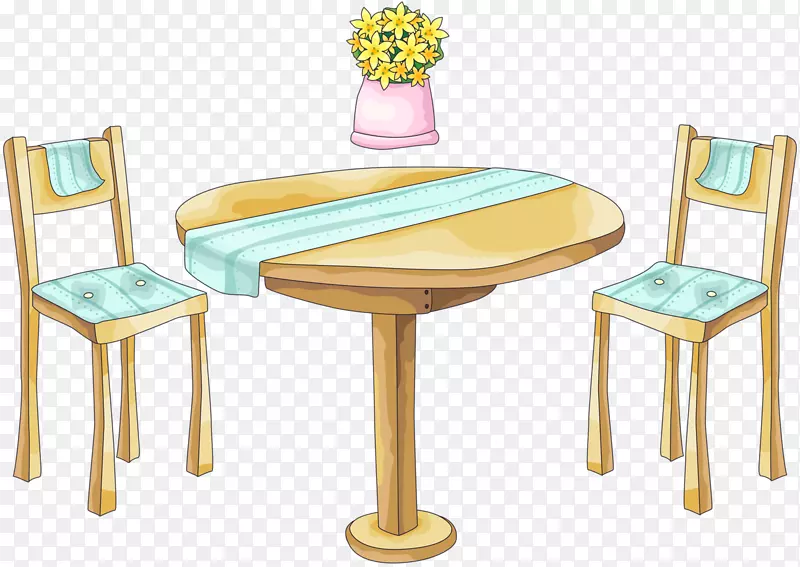 桌椅凳垫木桌