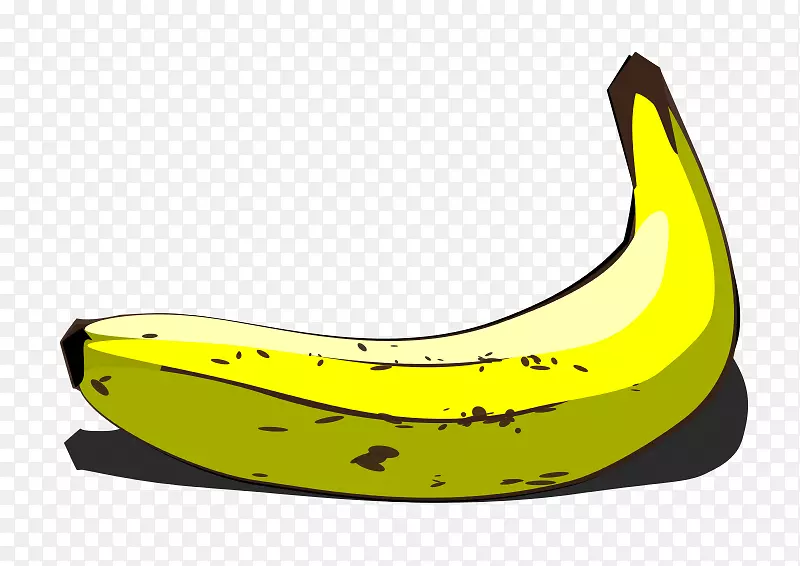 香蕉布丁夹艺术-香蕉剪贴画