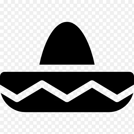 墨西哥计算机图标剪贴画-墨西哥帽子