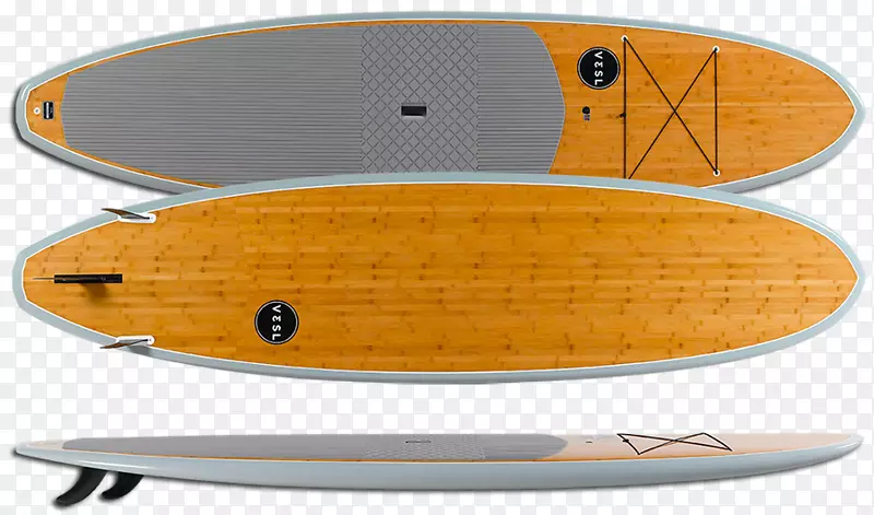 起立桨板、冲浪艇、船桨板、冲浪板.动态水波