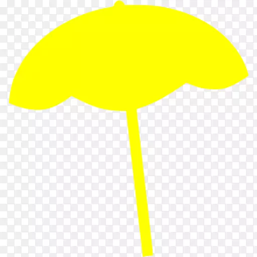 雨伞夹艺术-黄色伞