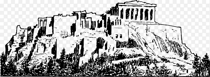 雅典帕台农卫城博物馆，雅典普罗皮拉亚古阿罗拉，雅典-帕台农神庙