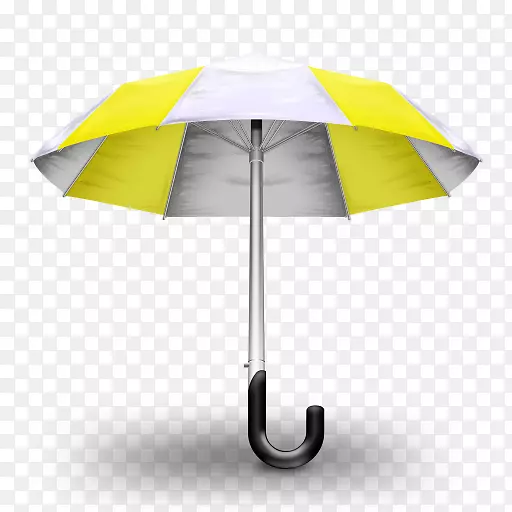电脑图标伞夹艺术黄色伞