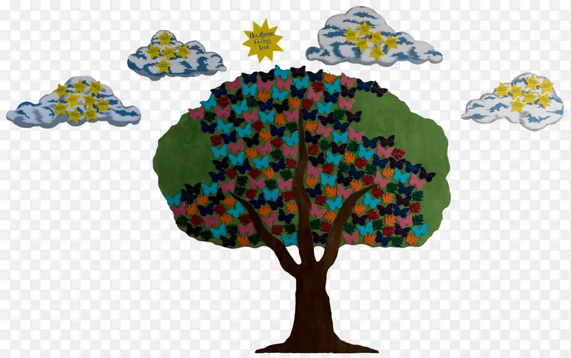 霍桑社区中心树木捐赠印第安纳波利斯山楂树