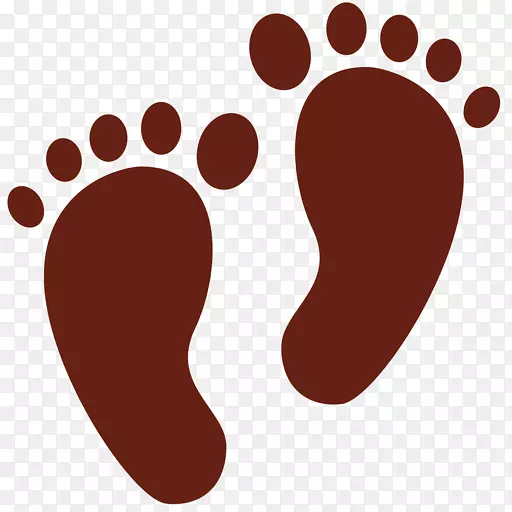 婴儿足部-脚印