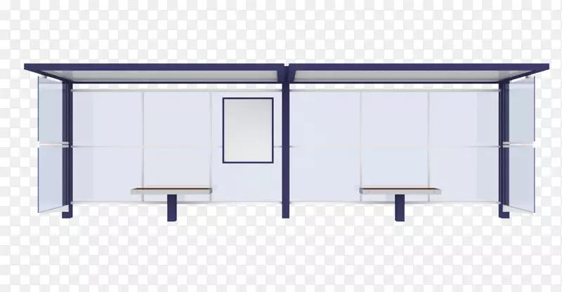公交车站建筑信息建模计算机辅助设计轴测掩体