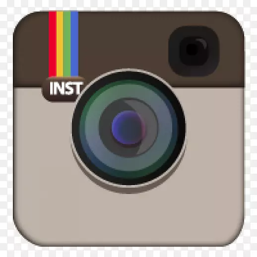 社交媒体Instagram标志-徽标展示模板