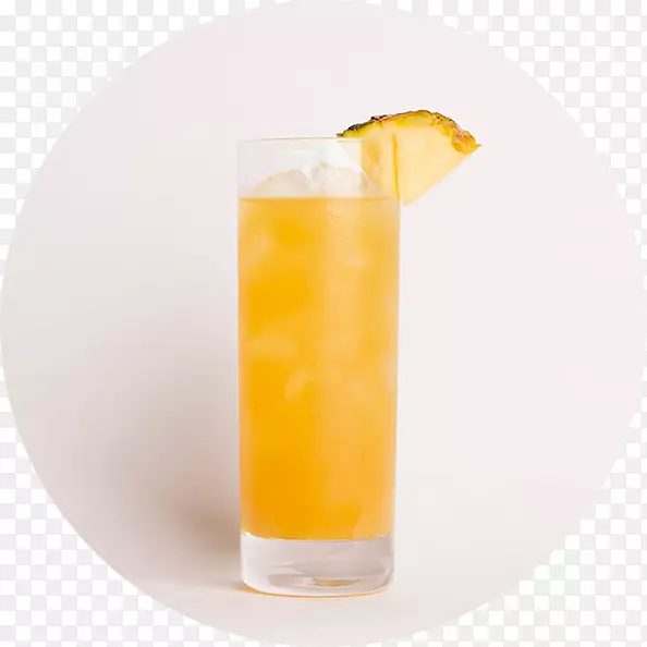 哈维沃班格模糊肚脐鸡尾酒装饰海风橙汁饮料菠萝汁玻璃