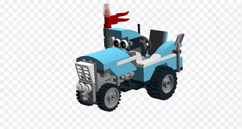 拖拉机玩具下载-卡通拖拉机