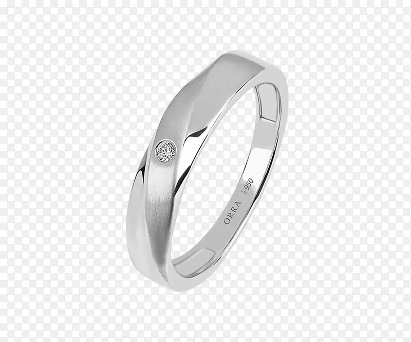 耳环欧拉珠宝结婚戒指白金戒指