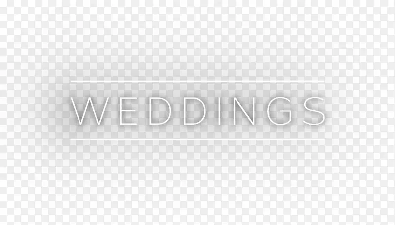 商标字型-婚礼标题PNG